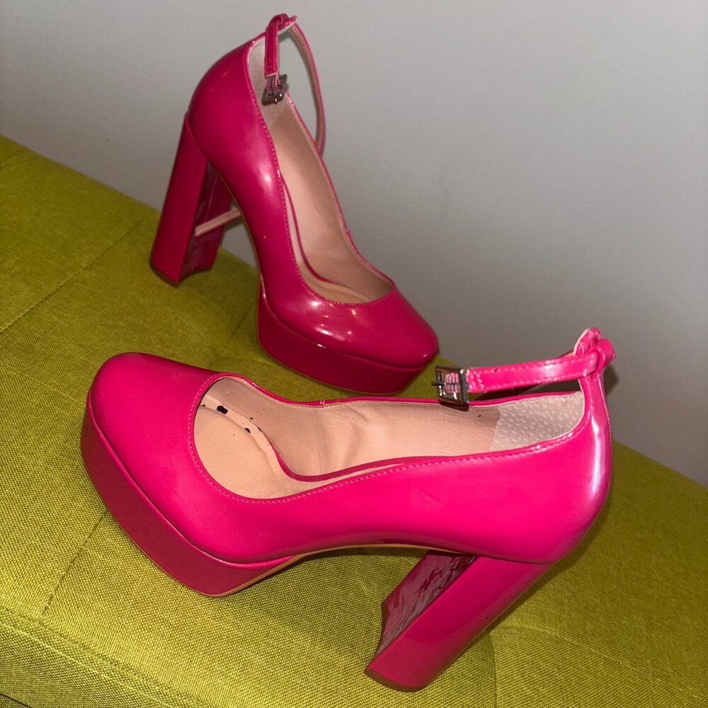 Pink Platform Heel